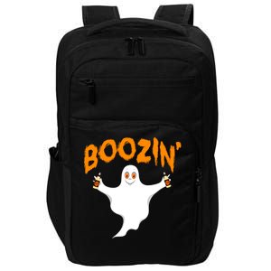 Boozin' Ghost With Beer Impact Tech Backpack