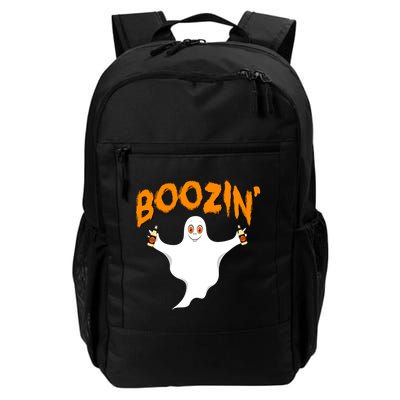 Boozin' Ghost With Beer Backpack