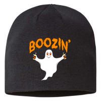Boozin' Ghost With Beer Sustainable Beanie
