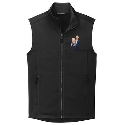 Biden Obama Puppet Joe Funny Political Collective Smooth Fleece Vest