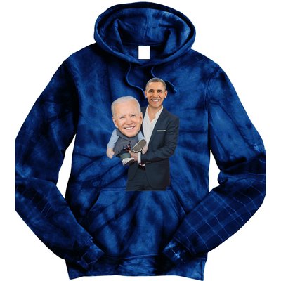 Biden Obama Puppet Joe Funny Political Tie Dye Hoodie