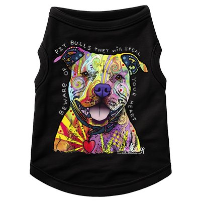 Beware Of Pit Bulls Dean Russo Pitbull Original Dog Lover Doggie Tank