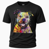 Beware Of Pit Bulls Dean Russo Pitbull Original Dog Lover Performance Shirt
