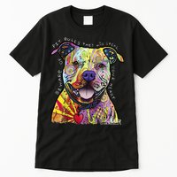 Beware Of Pit Bulls Dean Russo Pitbull Original Dog Lover Tall T-Shirt