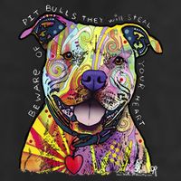 Beware Of Pit Bulls Dean Russo Pitbull Original Dog Lover Tumbler
