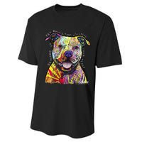 Beware Of Pit Bulls Dean Russo Pitbull Original Dog Lover Performance Sprint T-Shirt