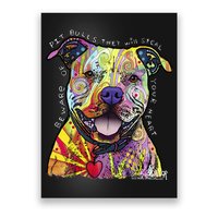 Beware Of Pit Bulls Dean Russo Pitbull Original Dog Lover Poster