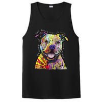 Beware Of Pit Bulls Dean Russo Pitbull Original Dog Lover PosiCharge Competitor Tank