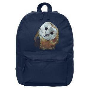 Barn Owl Painting Owl Art 16 in Basic Backpack