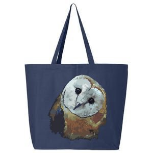 Barn Owl Painting Owl Art 25L Jumbo Tote