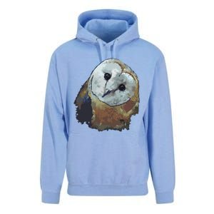 Barn Owl Painting Owl Art Unisex Surf Hoodie