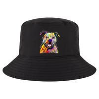 Beware of Pit Bulls They Will Steal Your Heart Funny Dogs Cool Comfort Performance Bucket Hat