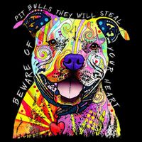 Beware of Pit Bulls They Will Steal Your Heart Funny Dogs Sustainable Bucket Hat