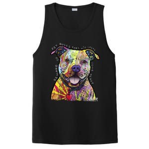 Beware Of Pit Bulls Dean Russo Pitbull Original Dog Lover Meaningful Gift PosiCharge Competitor Tank