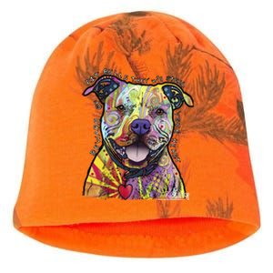 Beware Of Pit Bulls Dean Russo Pitbull Original Dog Lover Meaningful Gift Kati - Camo Knit Beanie