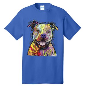 Beware Of Pit Bulls Dean Russo Pitbull Original Dog Lover Meaningful Gift Tall T-Shirt