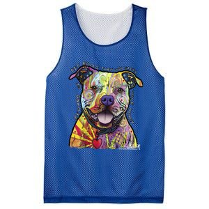 Beware Of Pit Bulls Dean Russo Pitbull Original Dog Lover Meaningful Gift Mesh Reversible Basketball Jersey Tank