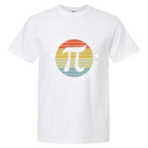 Born On Pi Day Birthday Happy 14 March Pi Day Teacher Funny Gift Garment-Dyed Heavyweight T-Shirt