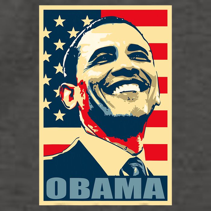 Barack Obama President 44 American Flag Happy Democrat Vector Backpack