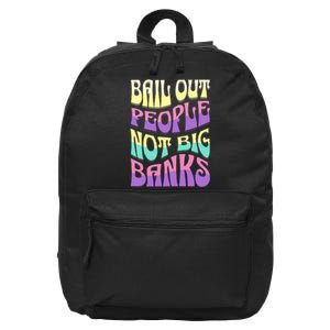 Bail Out People Not Banks Banking Crisis 16 in Basic Backpack