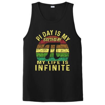 Born On Pi Day 14 March Birthday Saying Happy Pi Day Gift PosiCharge Competitor Tank