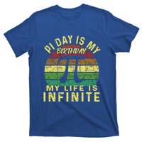 Born On Pi Day 14 March Birthday Saying Happy Pi Day Gift T-Shirt