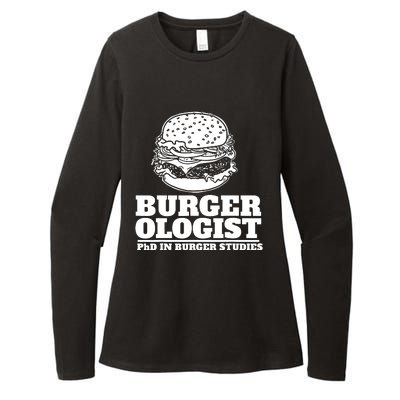 Burger Ologist Phd In Burger Studies Womens CVC Long Sleeve Shirt