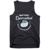 Battery Operated Pacemaker Recipient Heart Attack Survivor Tank Top