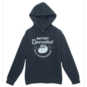 Battery Operated Pacemaker Recipient Heart Attack Survivor Urban Pullover Hoodie