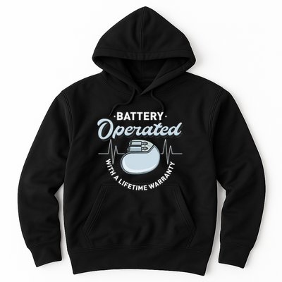 Battery Operated Pacemaker Recipient Heart Attack Survivor Hoodie