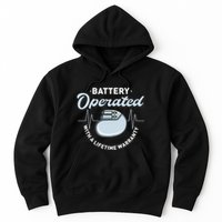 Battery Operated Pacemaker Recipient Heart Attack Survivor Hoodie
