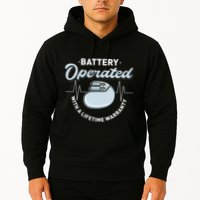 Battery Operated Pacemaker Recipient Heart Attack Survivor Hoodie