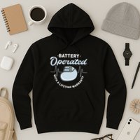 Battery Operated Pacemaker Recipient Heart Attack Survivor Hoodie