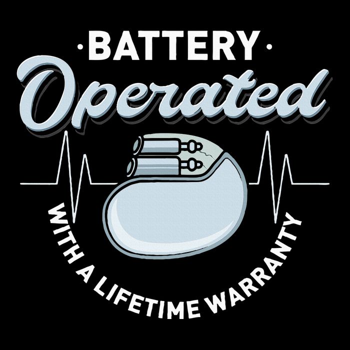 Battery Operated Pacemaker Recipient Heart Attack Survivor Sweatshirt