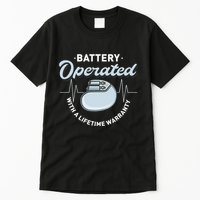 Battery Operated Pacemaker Recipient Heart Attack Survivor Tall T-Shirt
