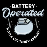 Battery Operated Pacemaker Recipient Heart Attack Survivor Button