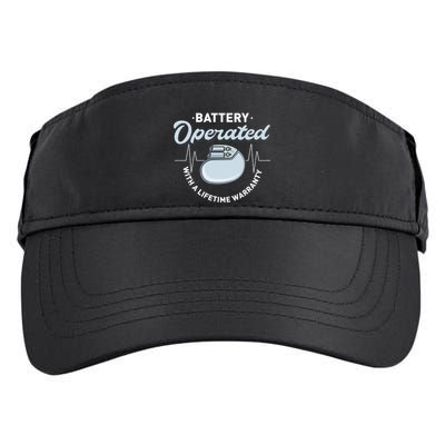 Battery Operated Pacemaker Recipient Heart Attack Survivor Adult Drive Performance Visor