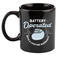 Battery Operated Pacemaker Recipient Heart Attack Survivor 11oz C Handle Ceramic Mug