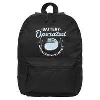 Battery Operated Pacemaker Recipient Heart Attack Survivor 16 in Basic Backpack