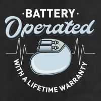 Battery Operated Pacemaker Recipient Heart Attack Survivor Premium Pullover Hoodie