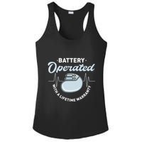 Battery Operated Pacemaker Recipient Heart Attack Survivor Ladies PosiCharge Competitor Racerback Tank