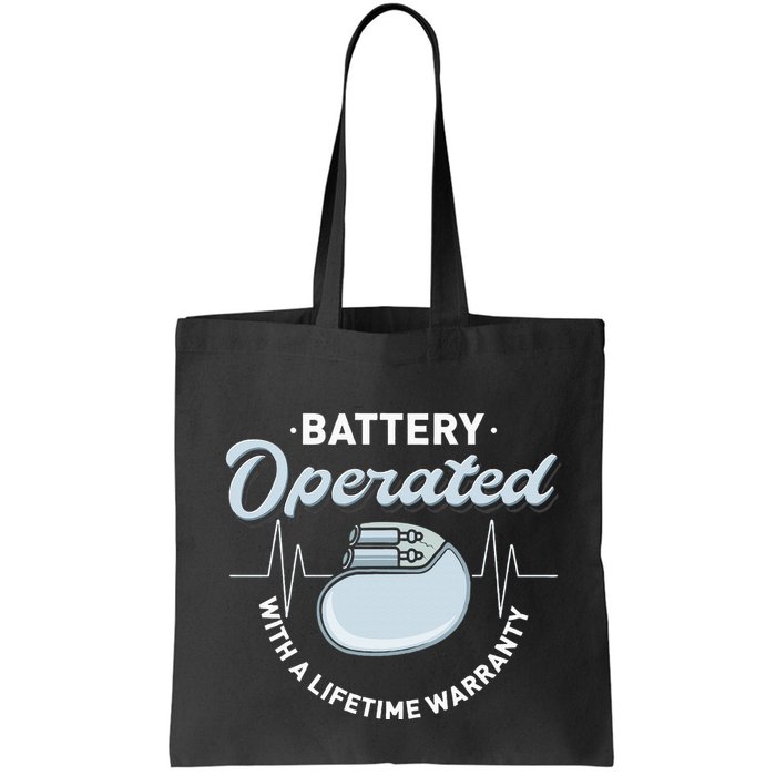 Battery Operated Pacemaker Recipient Heart Attack Survivor Bag