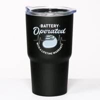 Battery Operated Pacemaker Recipient Heart Attack Survivor Tumbler