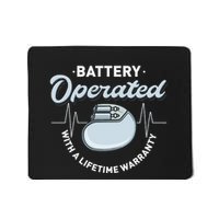 Battery Operated Pacemaker Recipient Heart Attack Survivor Mousepad