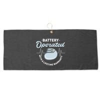 Battery Operated Pacemaker Recipient Heart Attack Survivor Large Microfiber Waffle Golf Towel