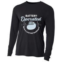 Battery Operated Pacemaker Recipient Heart Attack Survivor Cooling Performance Long Sleeve Crew