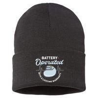 Battery Operated Pacemaker Recipient Heart Attack Survivor Sustainable Knit Beanie