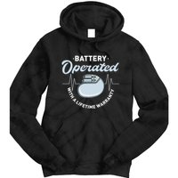 Battery Operated Pacemaker Recipient Heart Attack Survivor Tie Dye Hoodie