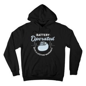 Battery Operated Pacemaker Recipient Heart Attack Survivor Tall Hoodie