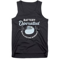 Battery Operated Pacemaker Recipient Heart Attack Survivor Tank Top